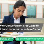 How to Convert from Free Zone to Mainland Later as an Indian Owner